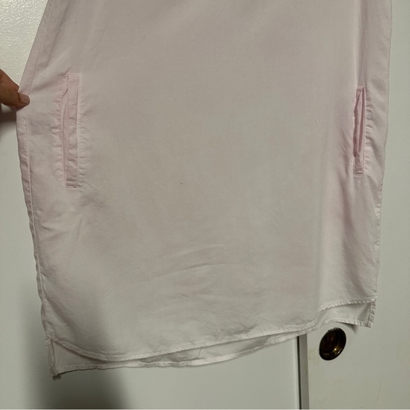 Bella Dahl Sleeveless A-line Light Pink Collar Dress Size Small - Picture 7 of 10